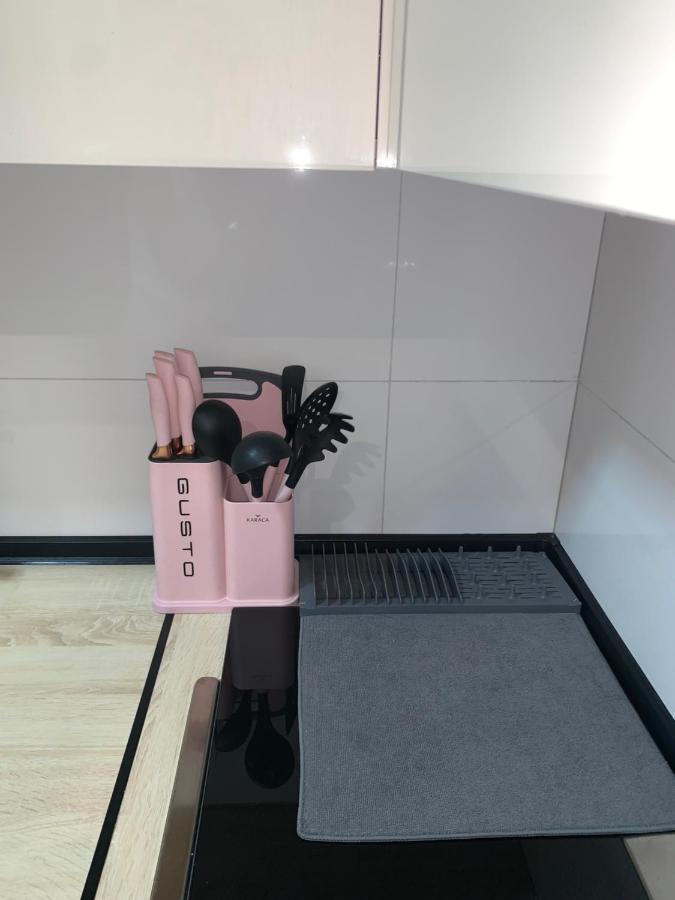 Pink Modern Apartment Üsküp Dış mekan fotoğraf