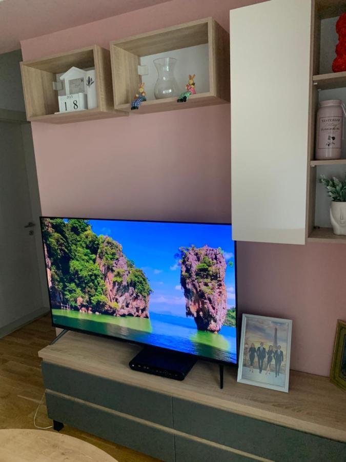 Pink Modern Apartment Üsküp Dış mekan fotoğraf